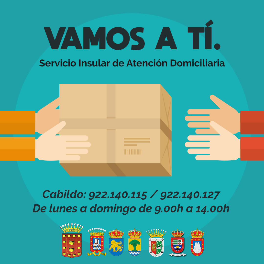 Imagen de El Cabildo activa un servicio a domicilio para acercar compra y medicamentos a personas vulnerables 