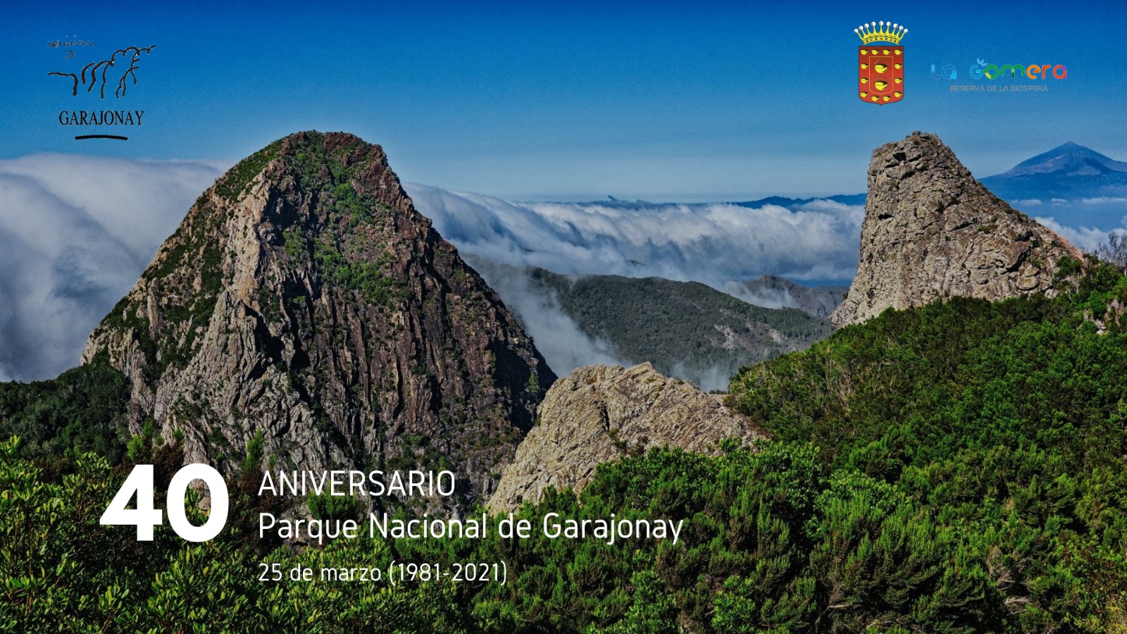 Imagen de 40º Aniversario del Parque Nacional de Garajonay