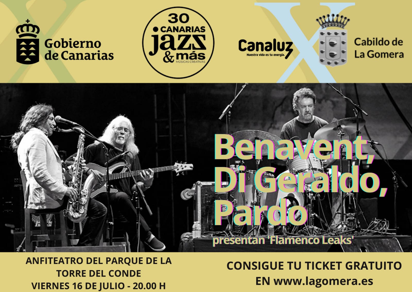 Imagen de El Festival Internacional Canarias Jazz&Mas llega a La Gomera con ‘Flamenco Leaks’