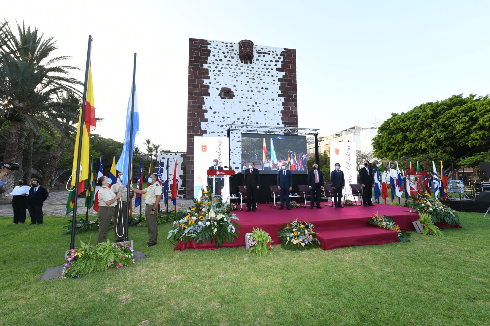Imagen de La Gomera y Argentina estrechan lazos en un acto que reconoció los esfuerzos de la sociedad contra la pandemia