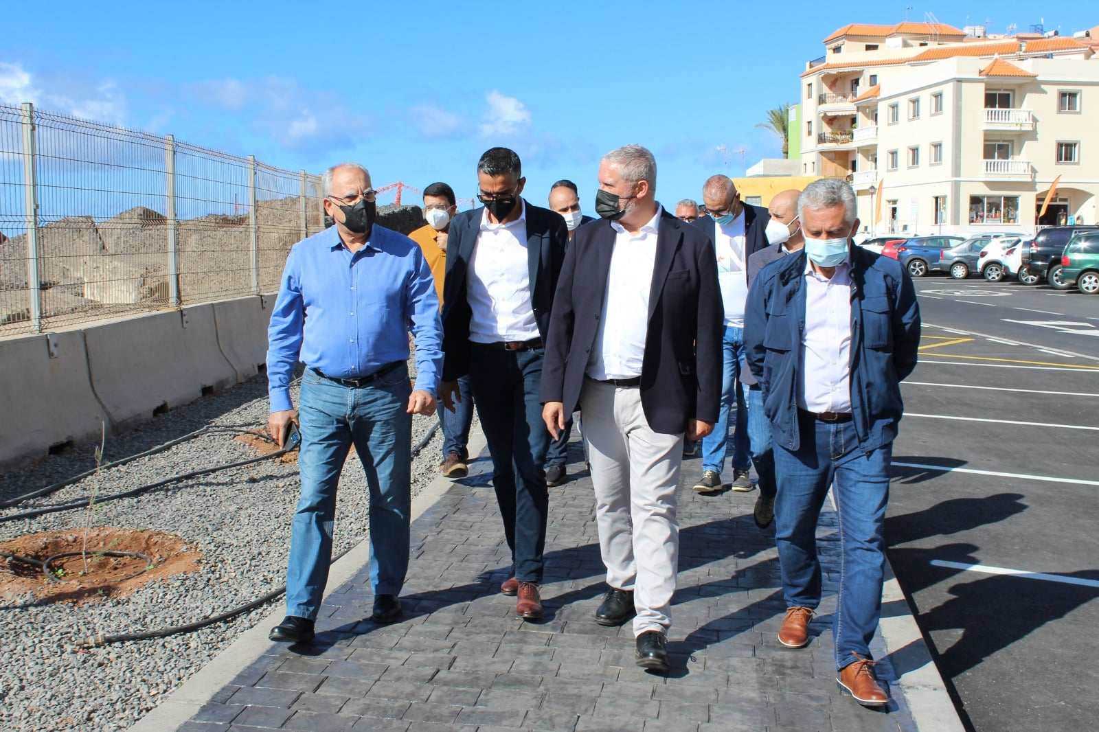 Imagen de El Puerto de Vueltas estrena acceso y área de aparcamientos con más de 4 mil metros cuadrados