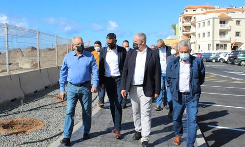 Imagen de El Puerto de Vueltas estrena acceso y área de aparcamientos con más de 4 mil metros cuadrados