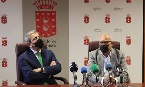Imagen de Rodríguez y Curbelo destacan el fortalecimiento de la inversión pública para actuaciones en La Gomera