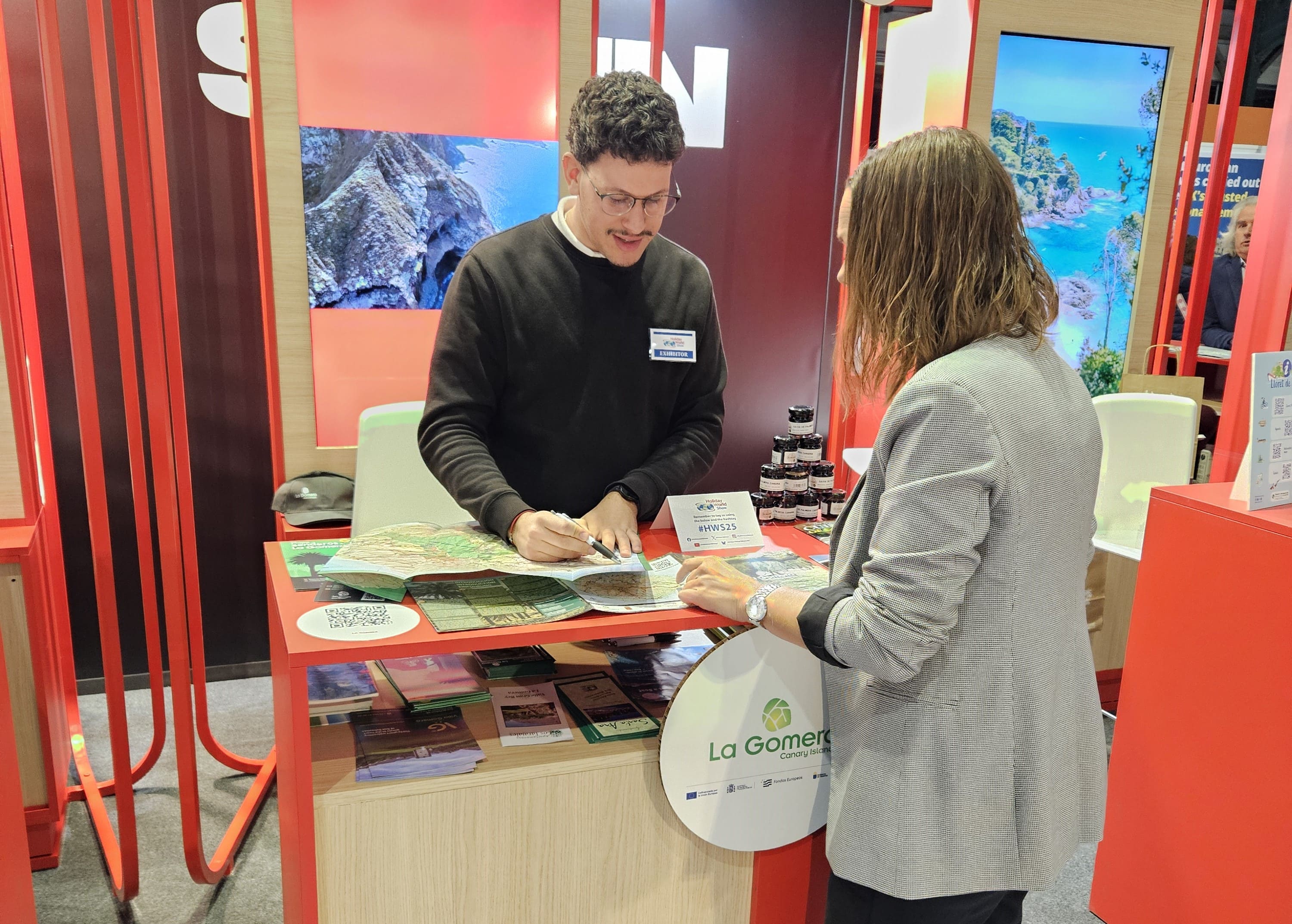 Imagen de La Gomera capta el interés del público irlandés en The Holiday World Show de Dublín