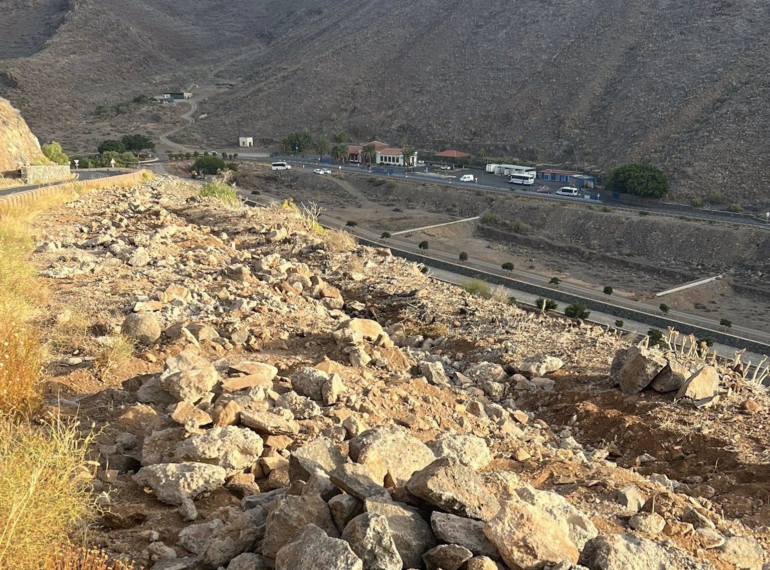 Imagen de El Cabildo inicia la construcción de una franja peatonal entre Las Trincheras y La Junta 