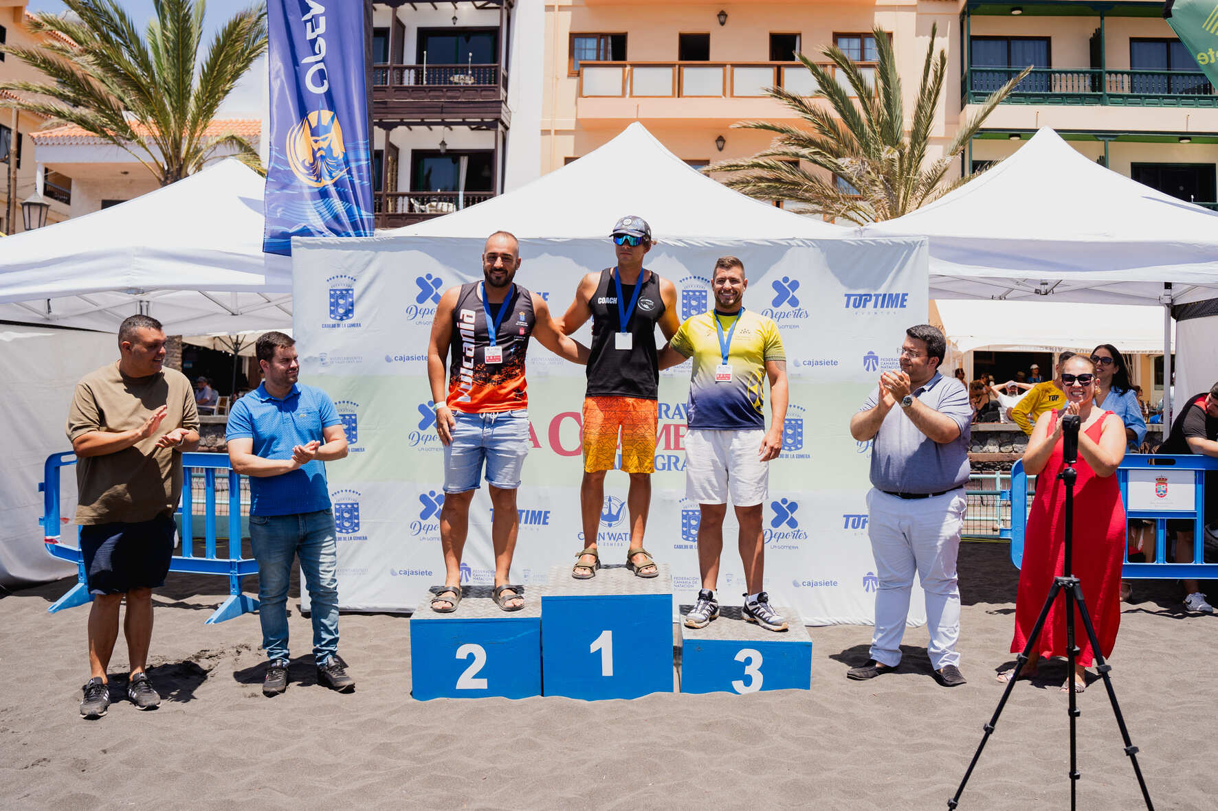 Imagen de La Gomera celebra con éxito la Travesía a Nado ‘Isla Colombina’, dentro del circuito Open Water Series