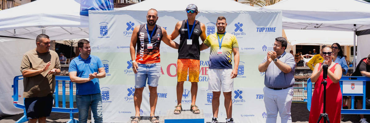 Imagen de La Gomera celebra con éxito la Travesía a Nado ‘Isla Colombina’, dentro del circuito Open Water Series