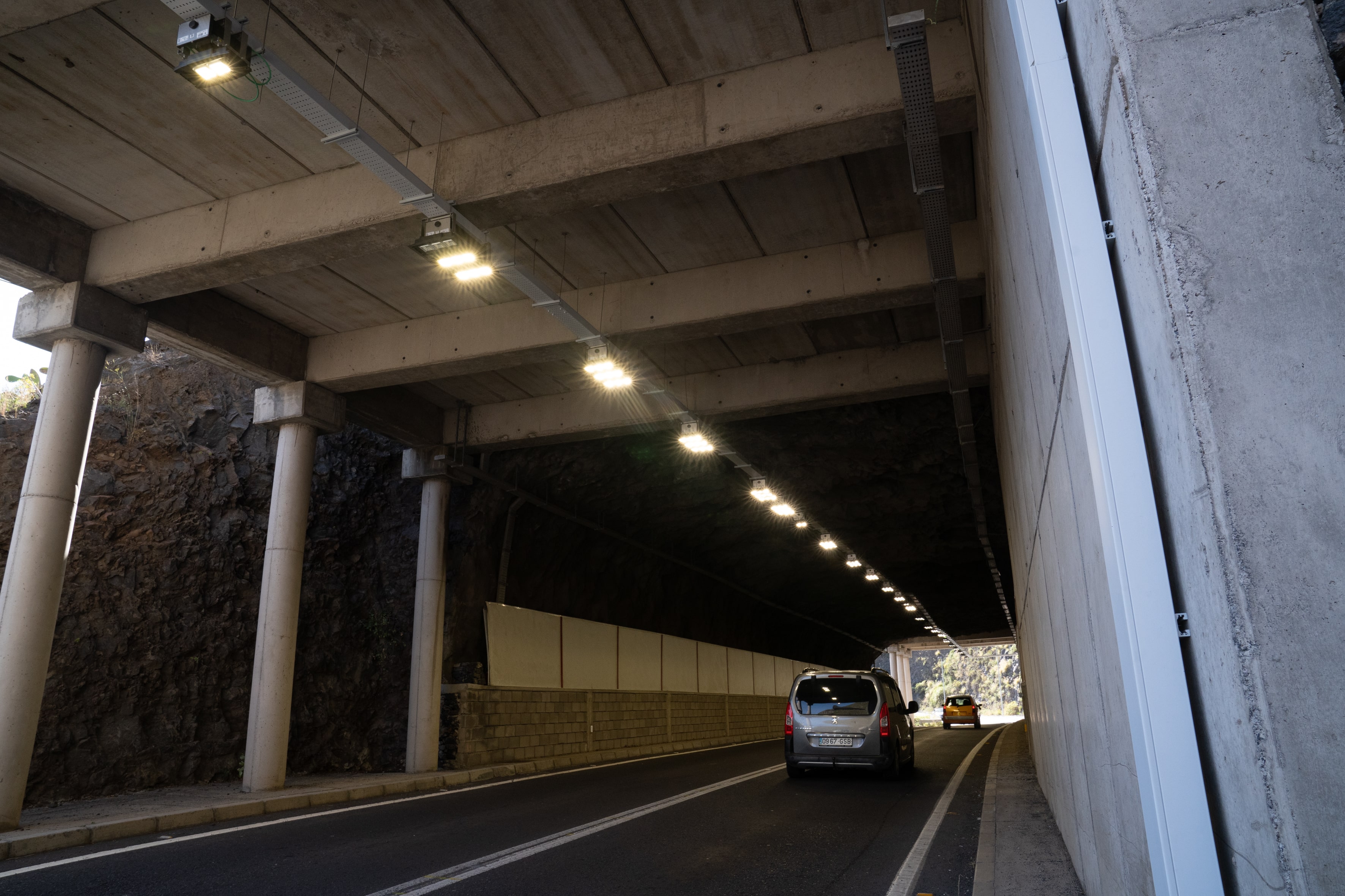 Imagen de Los trabajos en los túneles entre San Sebastián y Hermigua obligan a cortes nocturnos a partir de hoy