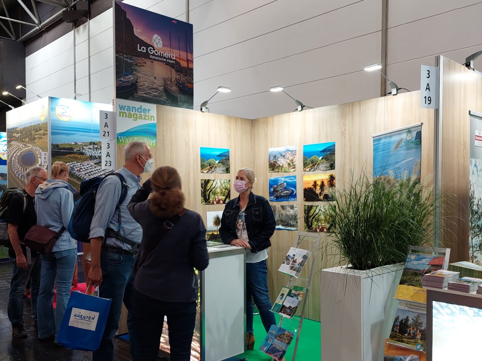 Imagen de La Gomera, único destino español presente en la mayor feria de turismo activo del mundo