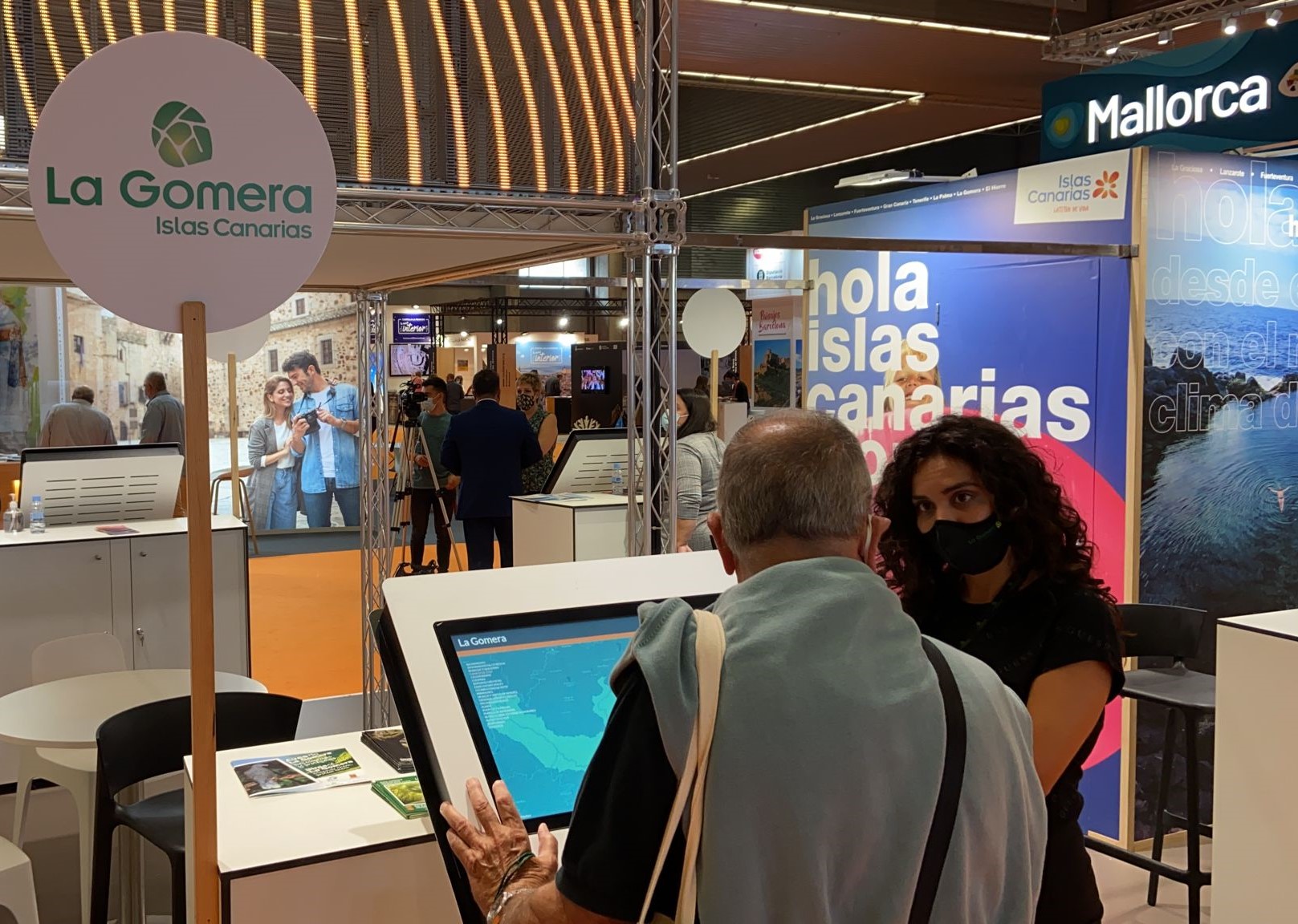 Imagen de La Gomera afianza su apuesta por el turismo nacional en la feria Expovacaciones 2021