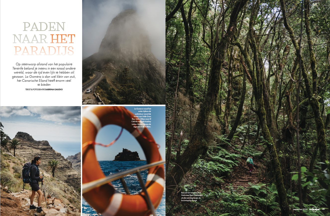 Imagen de Lonely Planet Holanda dedica un amplio reportaje a La Gomera