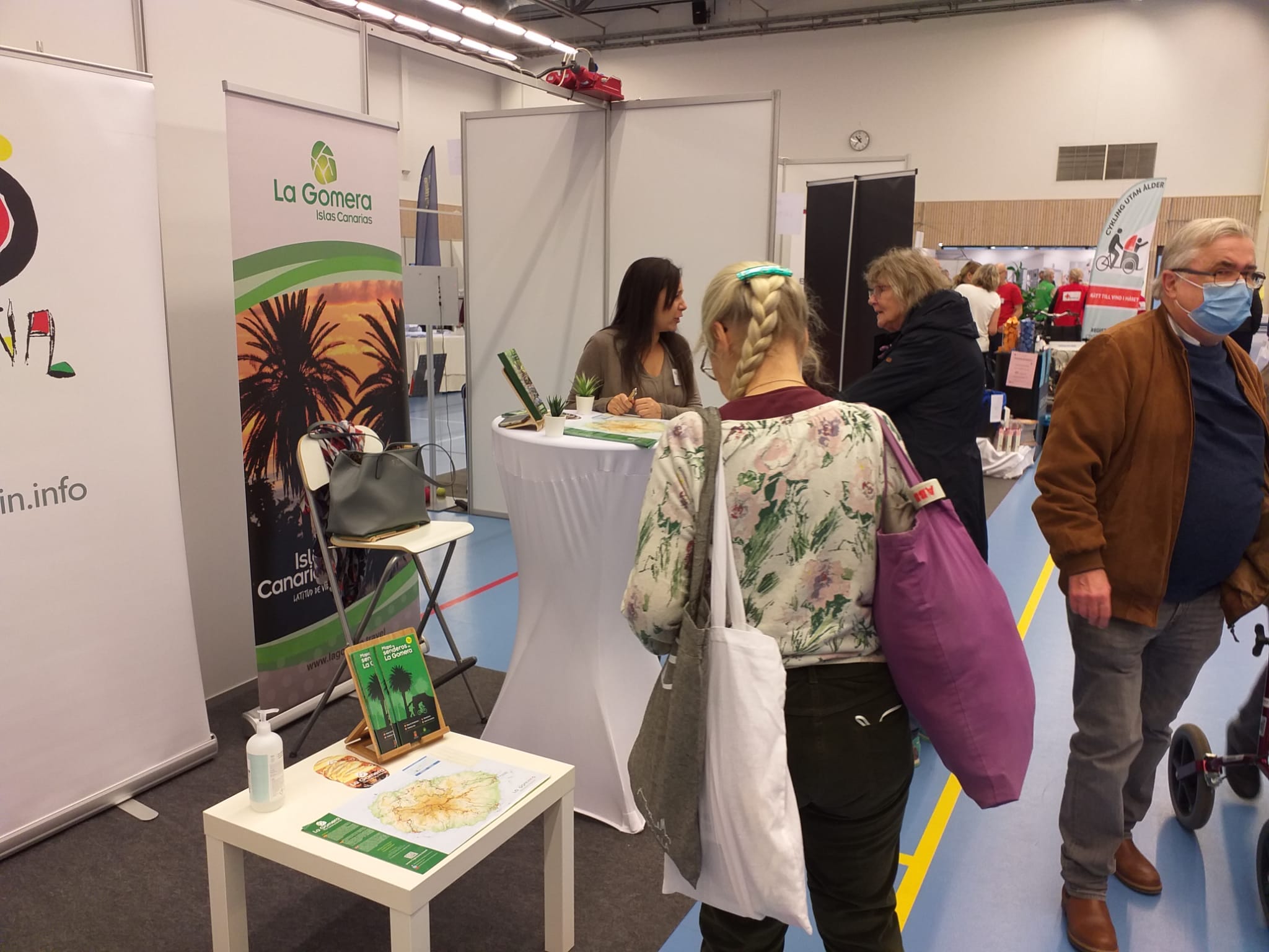 Imagen de La Gomera expone sus atractivos en la feria turística sueca 60+ Uppsala