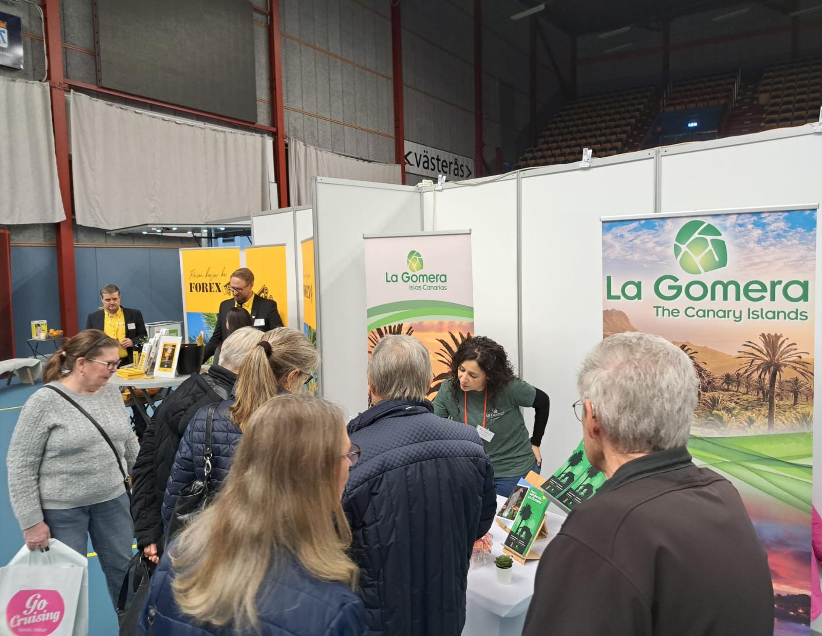Imagen de La Gomera se promociona en Suecia para afianzar al turista senior