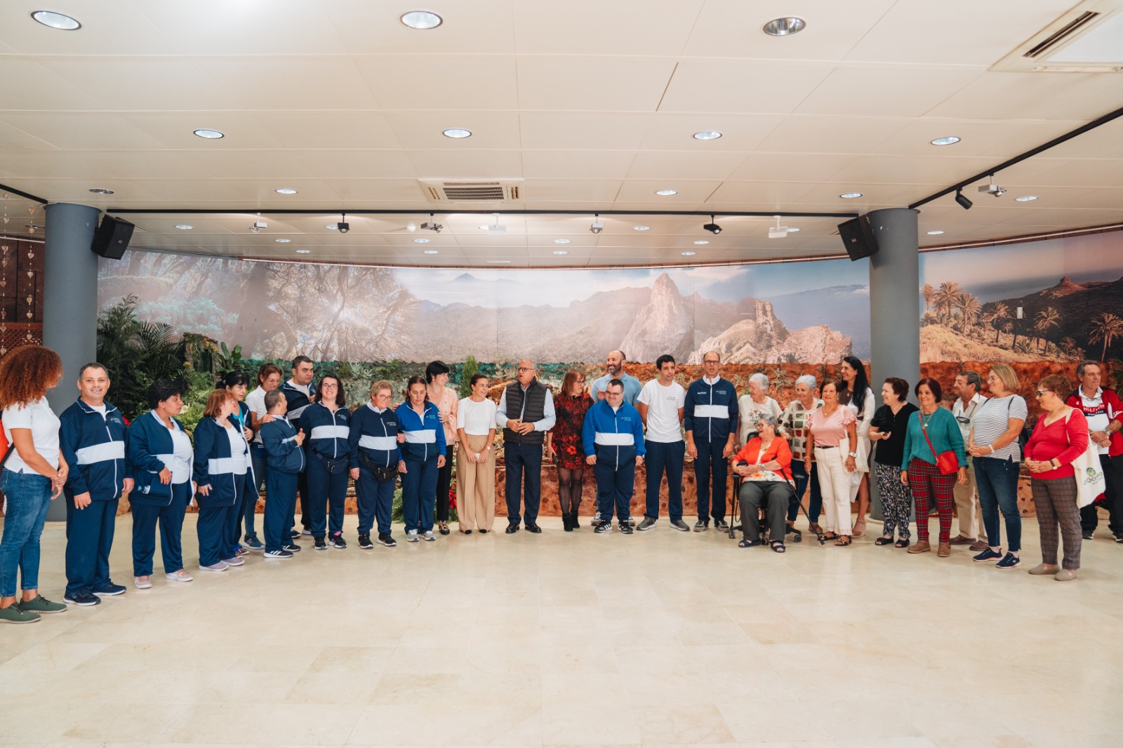 Imagen de El Belén del Cabildo abre sus puertas al público con referencias a lugares icónicos de La Gomera